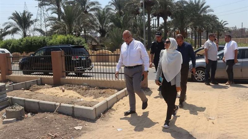 محافظ القليوبية يتفقد