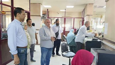 رئيس مدينة شبراخيت يتابع إجراءات تصالح مخالفات البناء بالمركز التكنولوجي