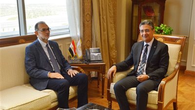 وزير التموين يستقبل رئيس الهيئة القومية لسلامة الغذاء