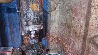 ضبط منشأة غير مرخصة لإنتاج حلوى المولد بالمنوفية  ( صور )