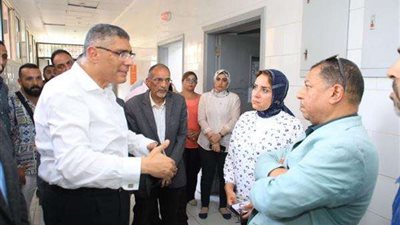 محافظ الجيزة يتفقد مستشفى أم المصريين ويشدد على تحسين الخدمات الطبية
