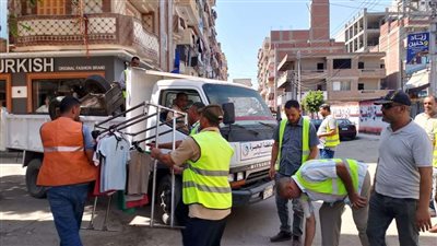 رفع 60 حالة إشغال فرش ثابت ومتحرك في ابوحمص