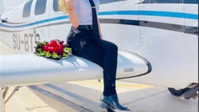 ميرولا ماجد  تكشف كواليس رحلتها مع دراسة الطيران