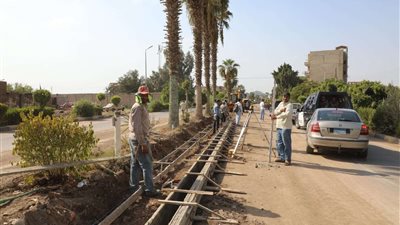 أثناء عودته من جولة أشمون.. محافظ المنوفية يتفقد تطوير مدخل امدينة الباجور البحري
