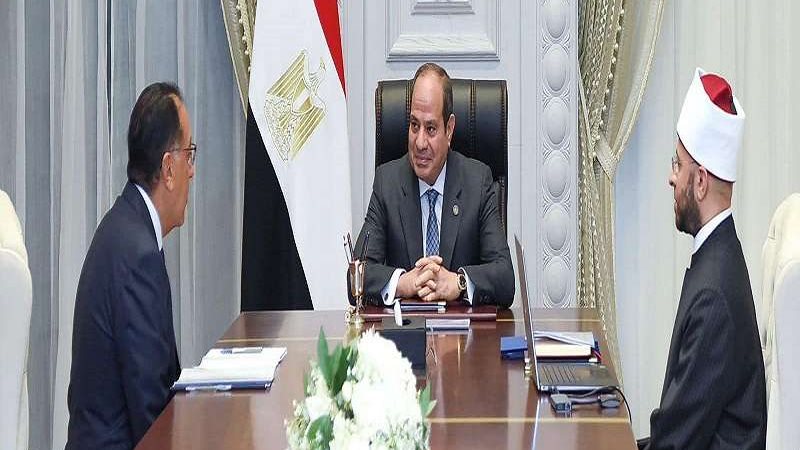 جانب من اجتماع الرئيس