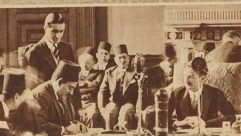 توقيع معاهدة 1936-