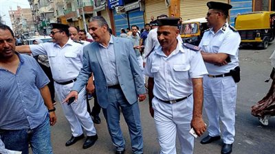 حملة إشغالات مكبرة بشوارع أبو المطامير