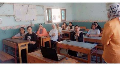 مكتبة الإسكندرية تقدم عرض مكتبتك في مدرستك في الكشافة البحرية