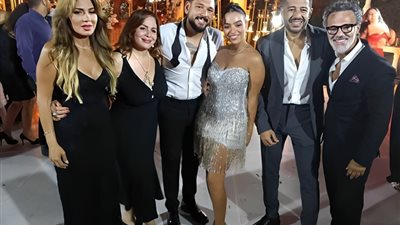 أبرز اللقطات من حفل زفاف ابن شقيق إلهام شاهين | صور