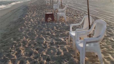 شواطئ الإسكندرية تودع المصطافين