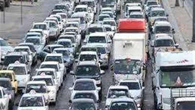 النشرة المروية.. كثافة بحركة سير السيارات بشوارع القاهرة والجيزة