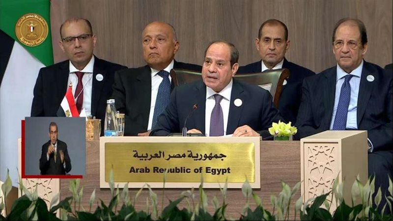 الرئيس السيسي خلال