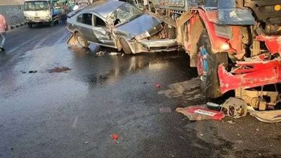 إصابة 10 أشخاص في حادث انقلاب سيارة ملاكي بأسيوط