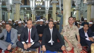 رئيس جامعة دمنهور يشهد إحتفال أوقاف البحيرة ذكرى المولد النبوي الشريف