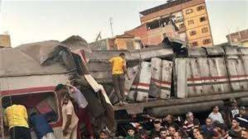 حادث قطارين الزقازيق