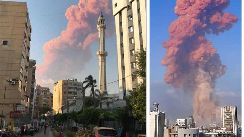 انفجار لبنان