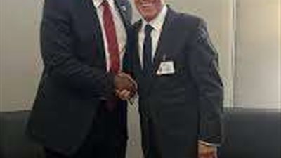 وزير الخارجية يبحث تعزيز العلاقات الثنائية وجهود مكافحة الهجرة غير الشرعية مع نظيره البريطاني