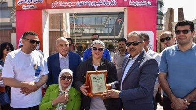 محافظ الشرقية يشهد انطلاق ماراثون الجري احتفالاً بالأسبوع العالمى للصم