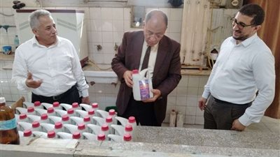 وكيل زراعة البحيرة يتابع أعمال معمل خصوبة التربة