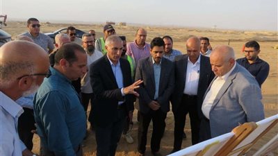 نائب رئيس هيئة المجتمعات العمرانية يتفقد مدينة العبور الجديدة