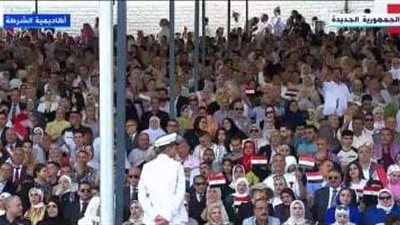 فرحة كبيرة لعائلات طلاب الشرطة خلال حفل تخرج دفعة 2024