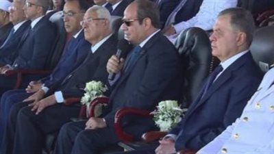 الرئيس السيسي يوجّه رسائل هامة للمصريين من داخل أكاديمية الشرطة