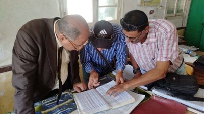 وكيل زراعة البحيرة يشيد بمديرى جمعيات بسطره و نصار لانضباطهم فى العمل