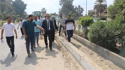 محافظ المنوفية يتفقد محطة رفع صرف صحي كفر سنجلف القديم بقيمة تقديرية 36 مليون جنيه