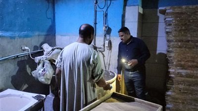 حملات تموينية على قطاع المخابز وتحرير 14محضر بمركز ساحل سليم بأسيوط