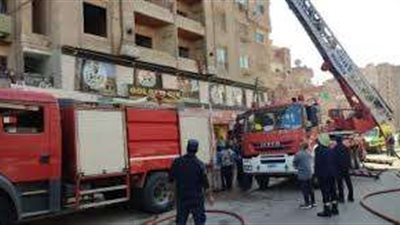 الحماية المدنية تسيطر على حريق شقة في الطالبية دون إصابات