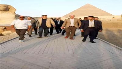 منطقة أهرامات الجيزة تستقبل رئيس وزراء ولاية بافاريا