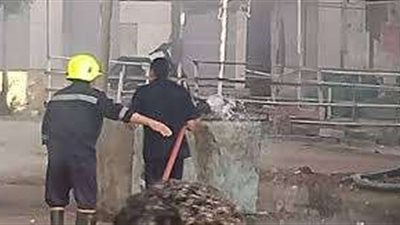 النيابة تنتدب المعمل الجنائي لمعاينة آثار حريق بالمرج على مساحة 500 متر