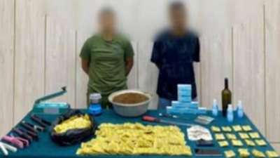 بضاعة بملايين الجنيهات .. أمن القاهرة يداهم أخطر مصنع مخدرات في حلوان