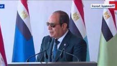 الرئيس السيسي يؤكد على قوة عقيدة العسكرية المصرية