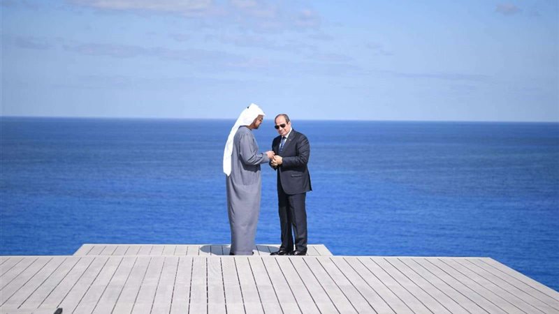 السيسي ومحمد بن زايد