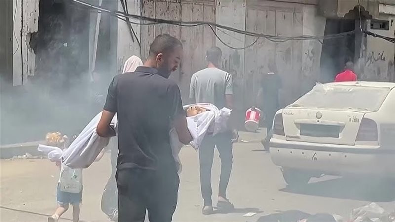 قصف إسرائيلي عنيف