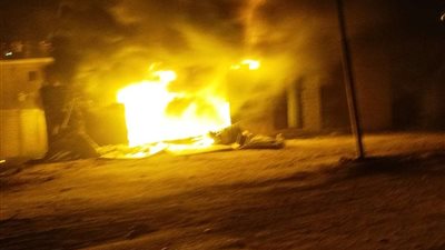 محافظ المنوفية يتابع السيطرة على حريق بمصنع تنر بكفر داود الجديدة