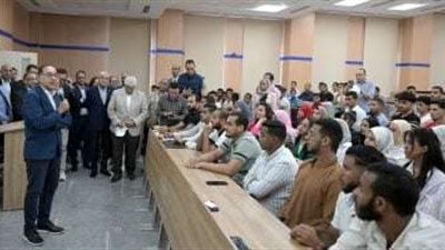 مدبولي لطلاب جامعة طيبة التكنولوجية: اهتمام كبير من القيادة السياسية بالتوسع فى الكليات التكنولوجية