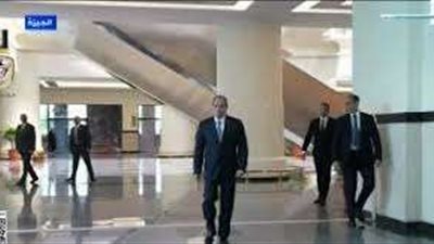 انطلاق فعاليات افتتاح محطة قطارات صعيد مصر بحضور الرئيس السيسي