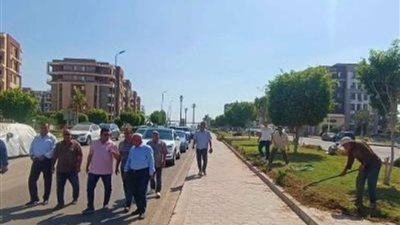 رئيس جهاز العبور الجديدة يتابع أعمال التطوير بمشروعات المدينة