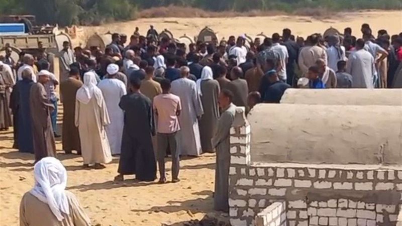تشيع الجنازة بأسيوط