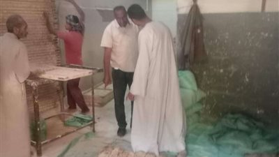 تحرير ٦١ محضر بحملة تموينية بمنفلوط أسيوط