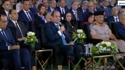 الرئيس السيسي:  انخفاض نسبة البطالة في مصر لـ 6.5%
