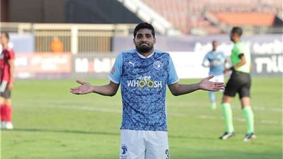 إبراهيم عادل يسجل الهدف الأول لبيراميدز أمام الزمالك في السوبر المصري