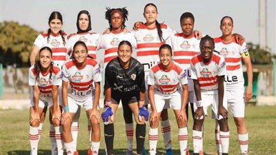 سيدات الزمالك يفزن على المقاولون في دوري الكرة النسائية
