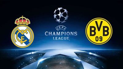 موعد مباراة ريال مدريد وبوروسيا دورتموند في دوري أبطال أوروبا والقنوات الناقلة