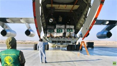 ضمن الجسر الجوي السعودي للبنان.. وصول الطائرة الإغاثية العاشرة