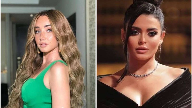 أسماء جلال وهنا الزاهد