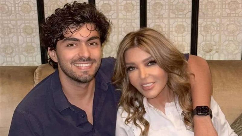 سميرة سعيد وابنها