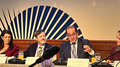 وزير المالية: تعاون أكبر مع غرفة التجارة الأمريكية لتنشيط دور القطاع الخاص